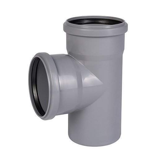 Тройник кан. RTP Ду75х75х90°