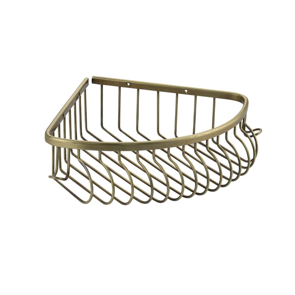 Полочка  одинарная, угловая,овальная под Бронзу Magnus  95350