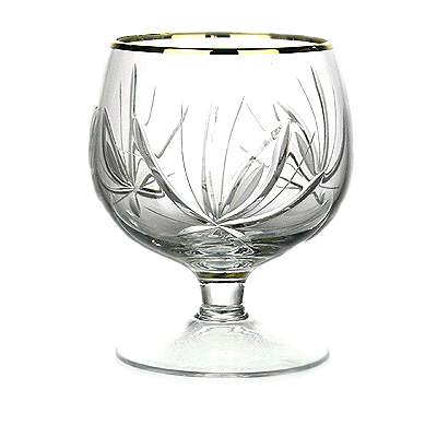 НЕМАН 900/43 золото Набор 5290/200гр бокалы д/бренди 6шт Цветок