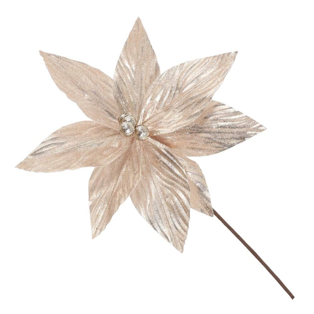 REMECO COLLECTION Цветок 821332 Пуансеттия 21х21х34см 