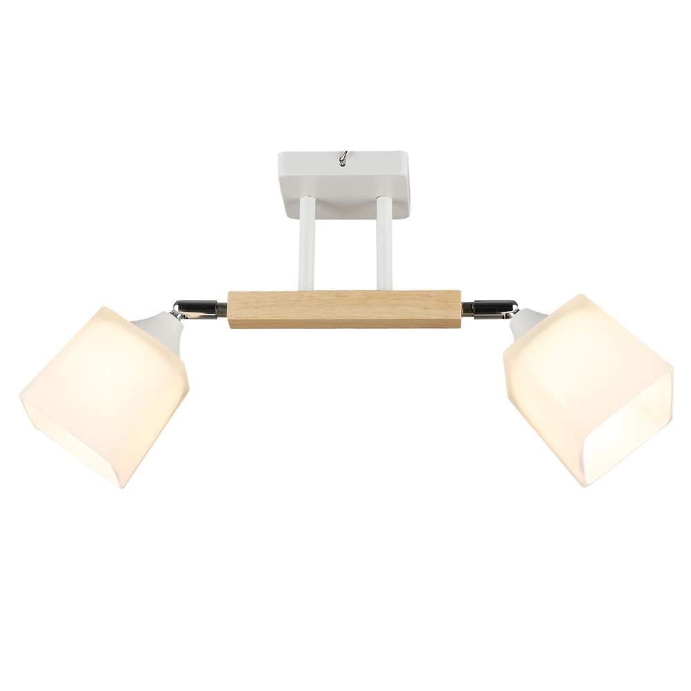 MD.4719-2-S WH+CH  Люстра потолочная