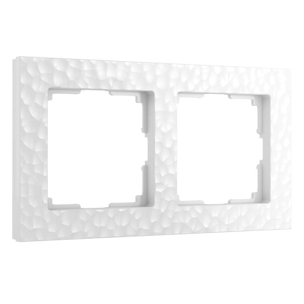 Рамка Werkel Hammer белый на 2 поста  -  W0022401