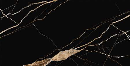 AZARIO VOLCANO BLACK 600х1200 (2шт/уп) High Glossy Керамический гранит  (2шт/уп)