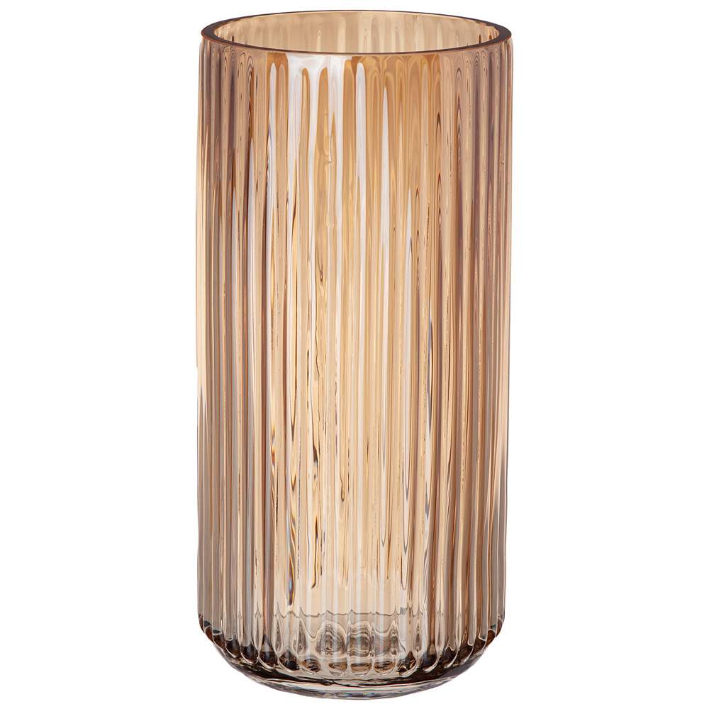 AGNESS Ваза 887-230 Amber 19,5см