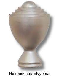 Наконечник DIY  28мм Сатин Кубок  28.01.45.500