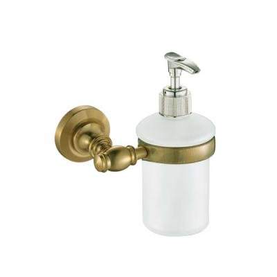 Дозатор жидкого мыла POTATO  P2627 настенный бронза