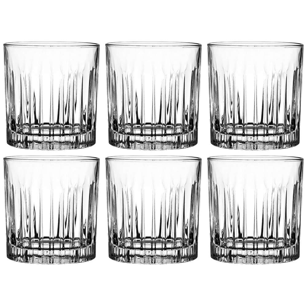 RCR Timeless Набор стаканов 310мл д/виски 6шт 81262008/45650 эко-хрусталь (Luxion)