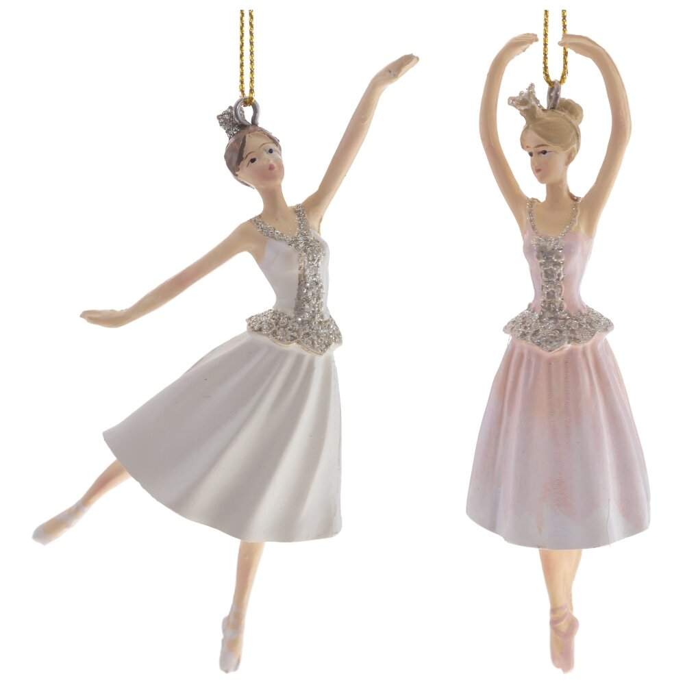 REMECO COLLECTION Украшение 782401 подвесное Балерина 5,5х3х11,5см 2 вида