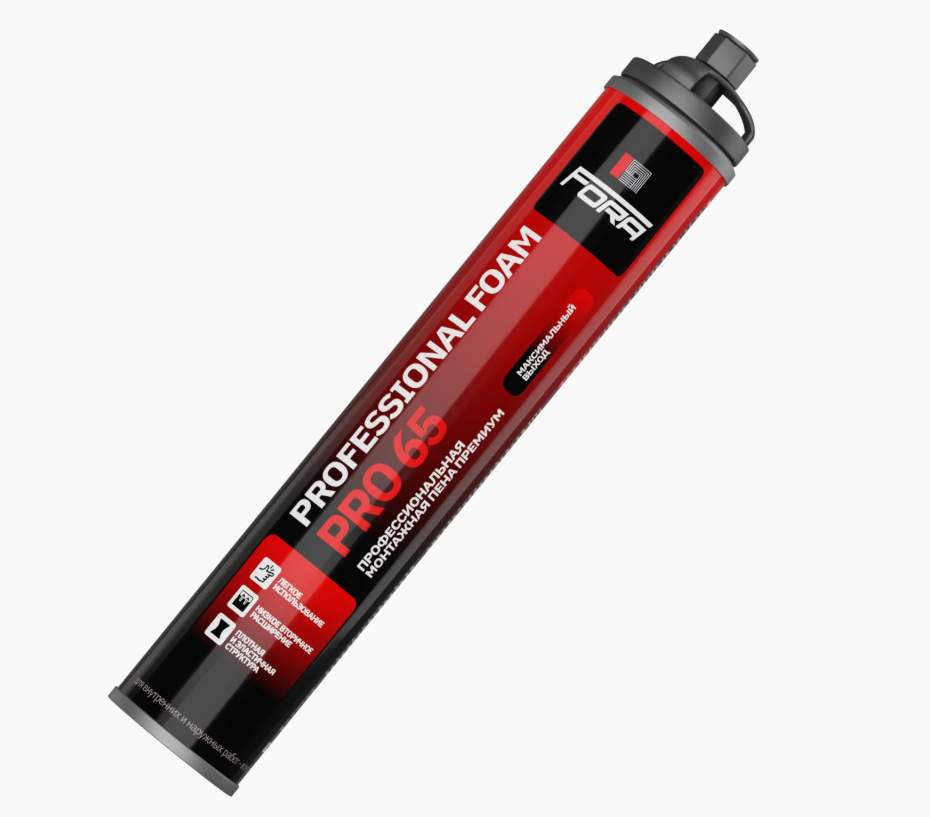 Пена профессиональная Fora Professional Foam Pro 65 монтажная премиум 820г