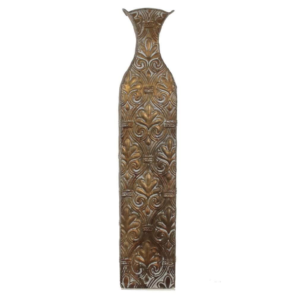 REMECO COLLECTION Ваза 769441 металл д/искусственных цветов 12х12х60,5cм