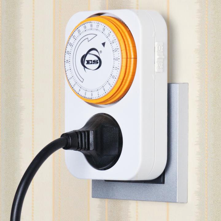 Розетка-таймер TMH-M-1  16A х1  IP20  Белый