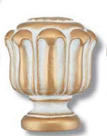 Наконечник 35мм Лотос Слоновая кость