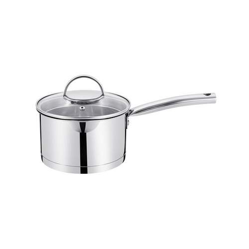REGENT INOX Linea Torino Ковш 93-Tor-01 1,9л 16x9см cо стеклянной крышкой 