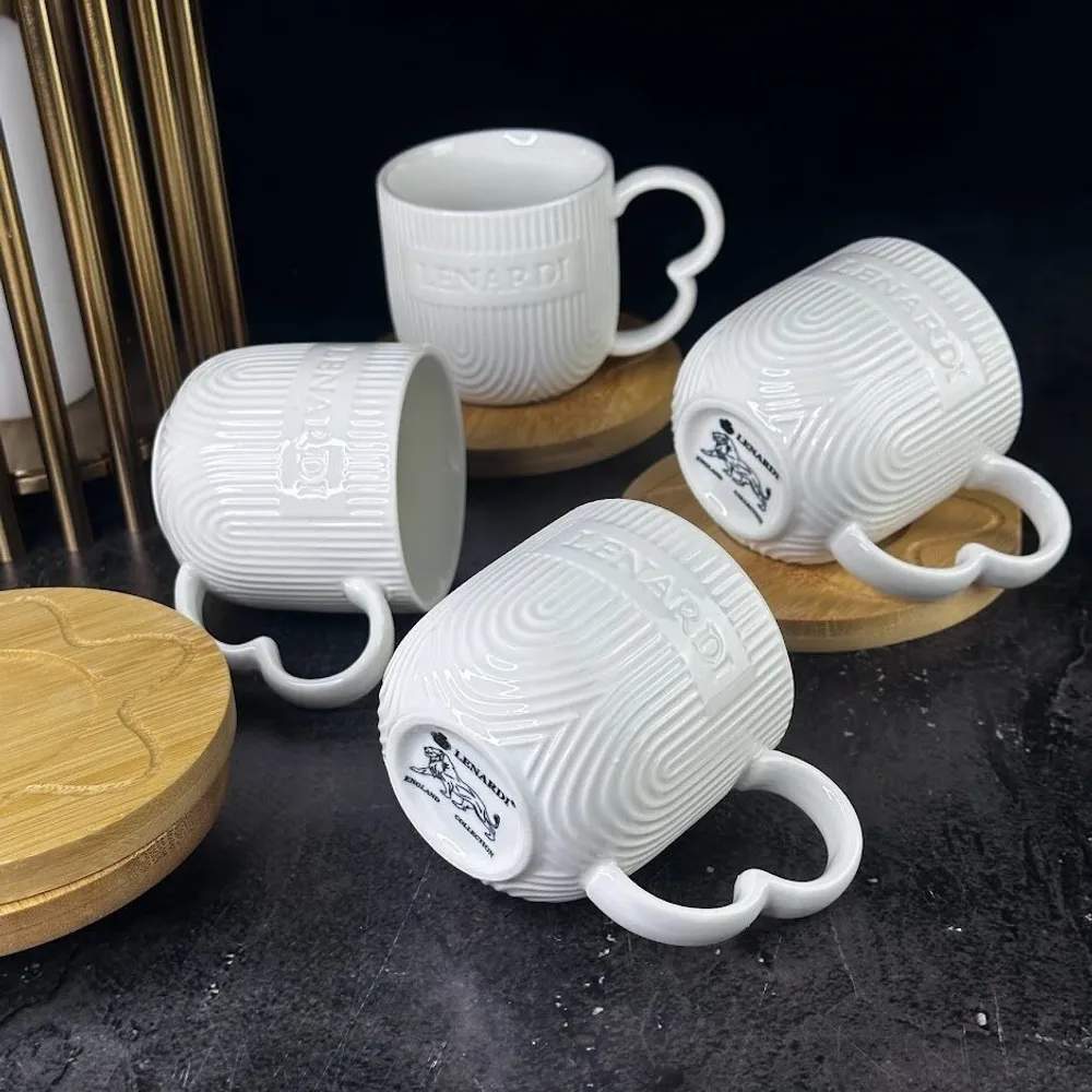 LENARDI Набор кофейный 140-052 12пр/6перс 125мл Bamboo