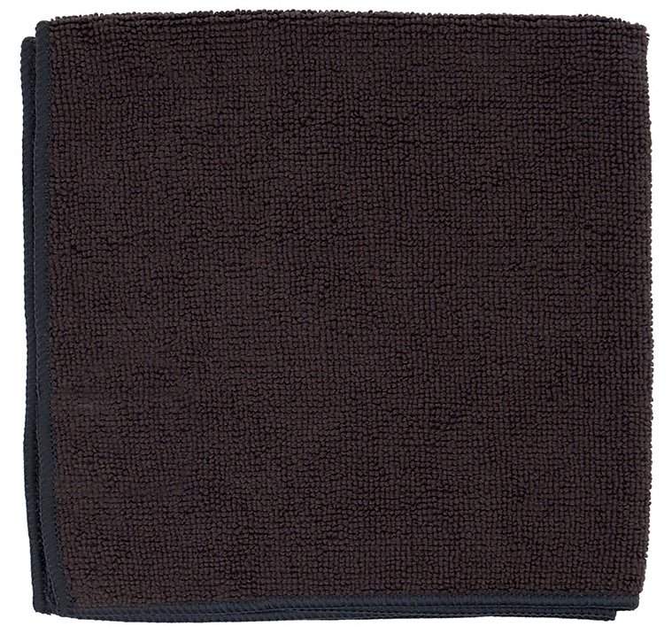 Салфетка из микрофибры  черный  30х30см 31-4388