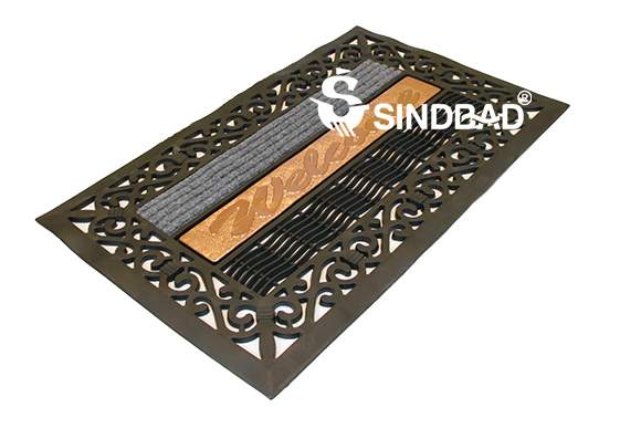 Коврик  ПВХ  45см*75см *10мм  SINDBAD  502