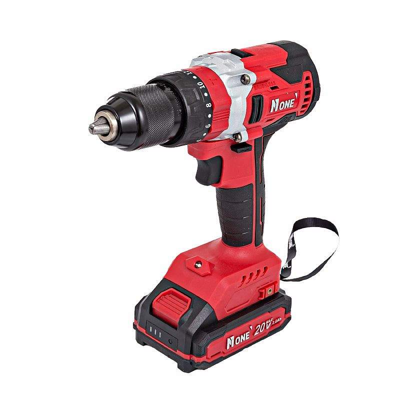 Дрель акк. NUMBER ONE INDUSTRIAL CDI 20/2.0-IN-BR-2B  бесщ.ударная