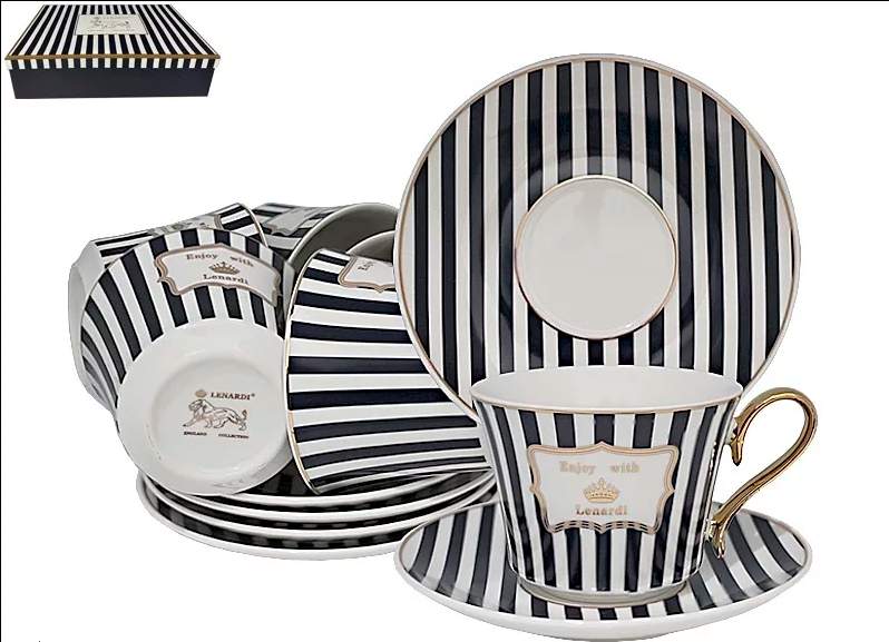 LENARDI Набор чайный 133-187 12пр/6перс 240мл