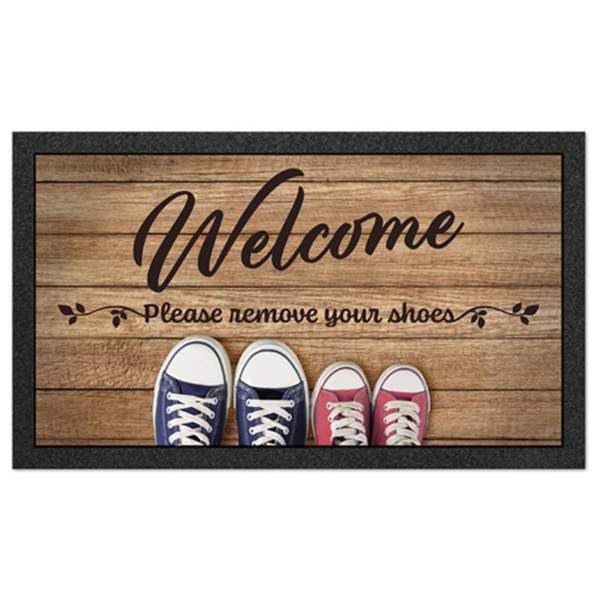 Коврик придверный Апачи Format  40х68  Снимайте обувь  22009