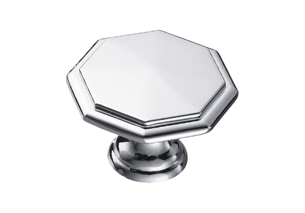 Ручка-кнопка  K-1090  хром