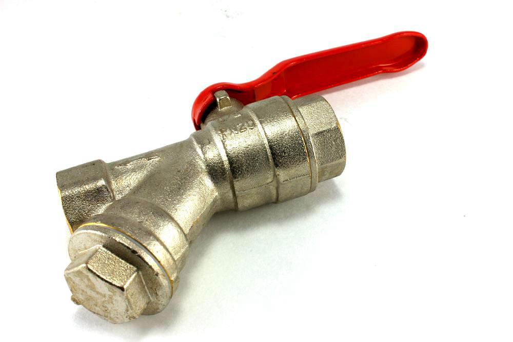 Кран шар. с фильтром вн.-вн. руч. 1/2"   VT.292.N.04