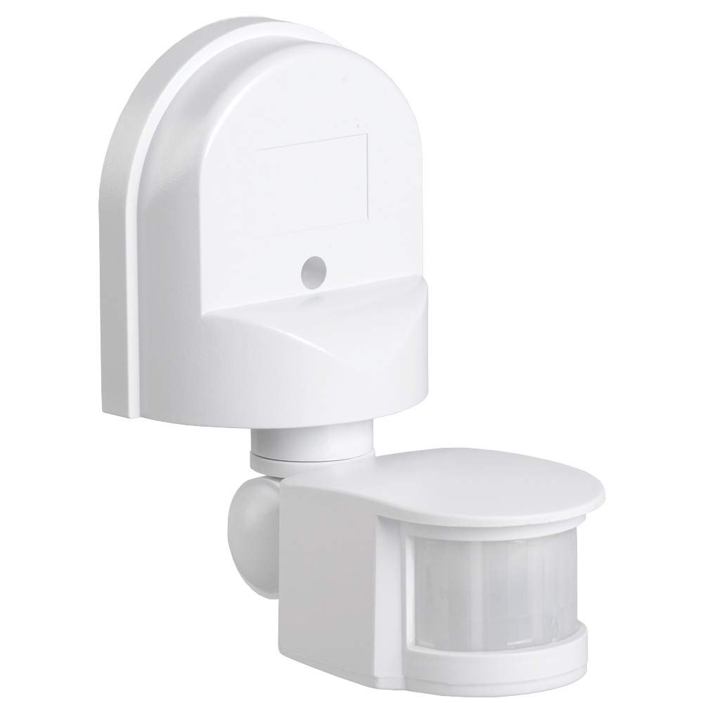 Детектор движения ДД 008  1100Вт угол. обз. 180град. дальн.12м IP44 бел. ИЭК LDD10-008-1100-001