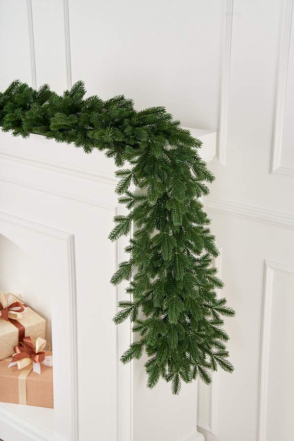 MAX CHRISTMAS Гирлянда рождественская Византийская 150*35см 100% литые веточки ГВЗ 35