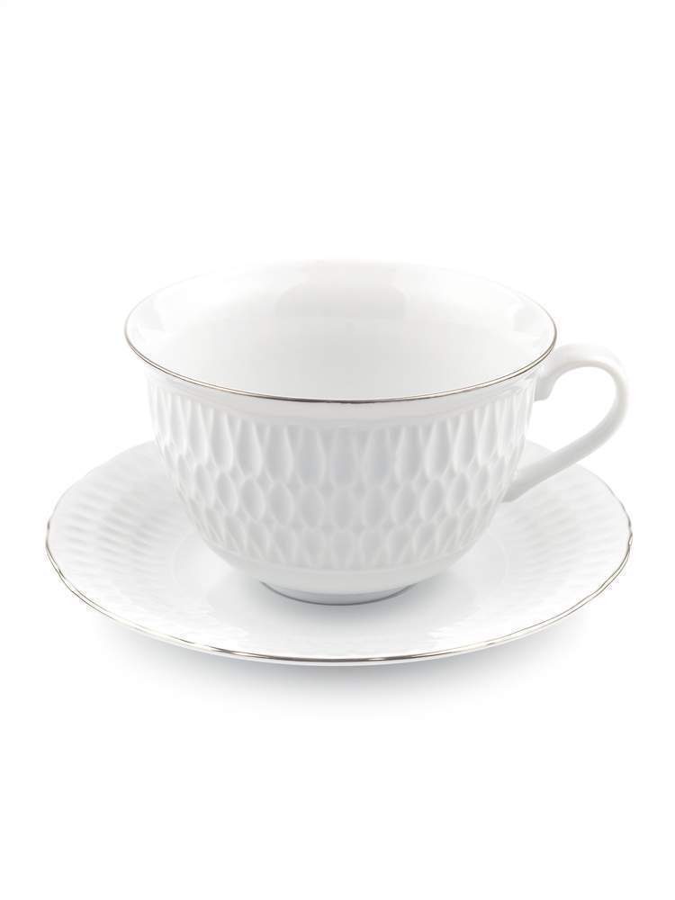 CMIELOW Sofia 9718 Отводка платина Набор чайных пар 200мл 6шт 8002880