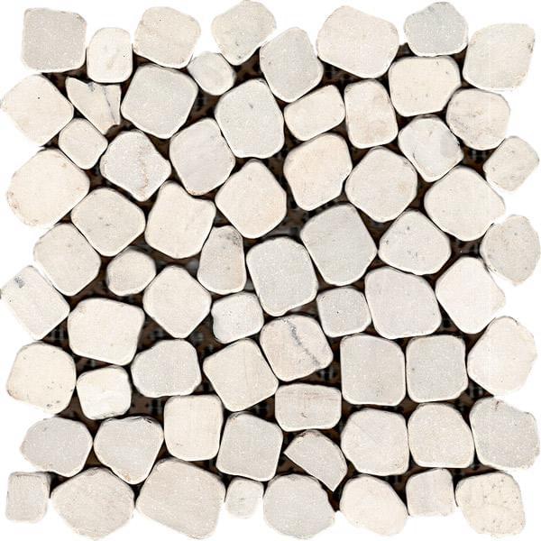Мозаика Peble Mw Tumbled (305х305х9), натур. мрамор