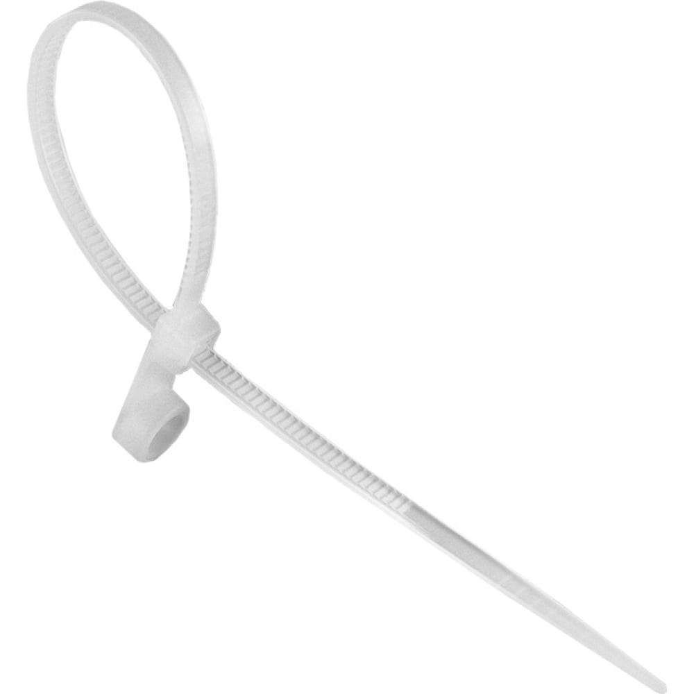 Хомут нейлоновый под винт 4,8х200 Б (100шт)  Вихрь  73/9/1/34