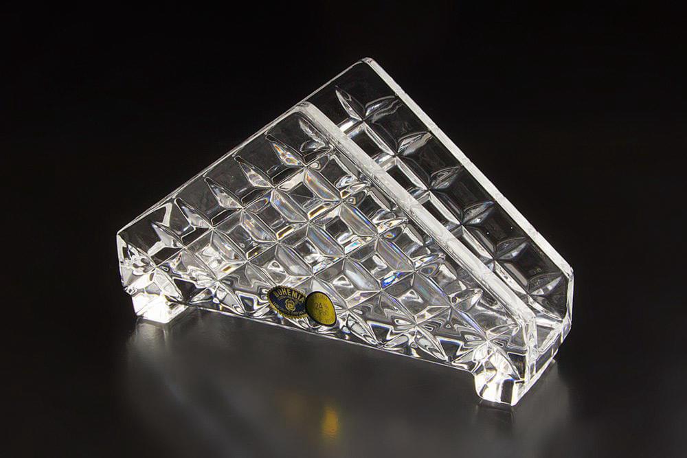 CRYSTAL BOHEMIA Салфетница Diamond 17,2см 72412/0/14100/172 БПХ467