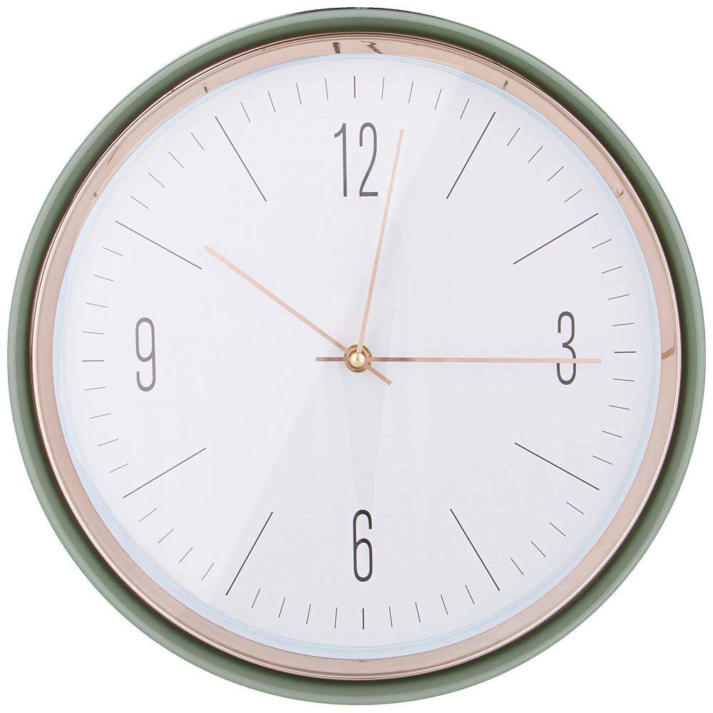 LEFARD Часы 220-496 Vintage настенные 33x33x6см пластик 