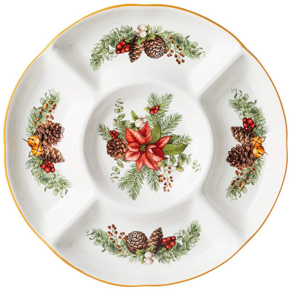 LEFARD Celebration Менажница 54-616 30х30х3см