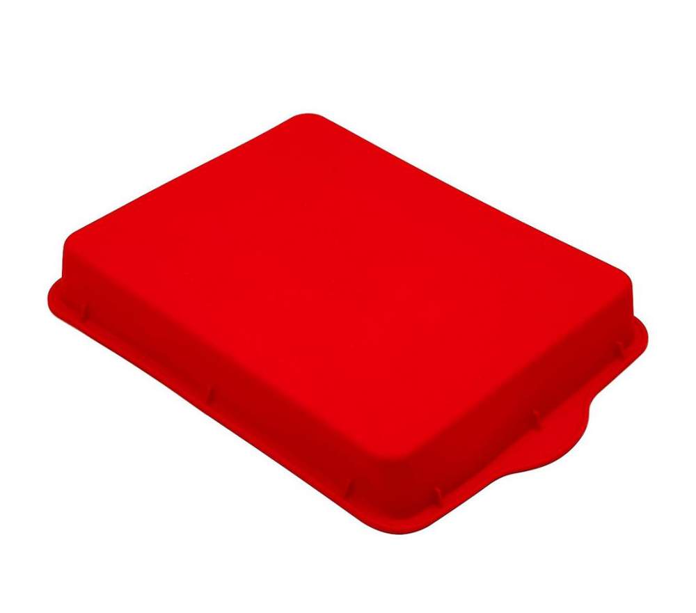 КАТУНЬ Форма КТ-S-306 д/выпечки прямоугольная с ручками силикон 30х22х4см