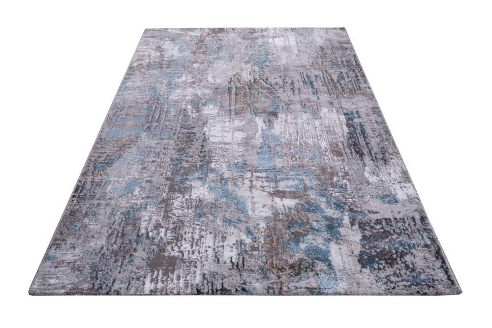 Дорожка Calypso 8557_PQ48 L.Grey/Blue  1,0м