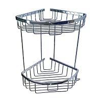 Полочка ТИТАН угл. ов. двойная 22см  77251