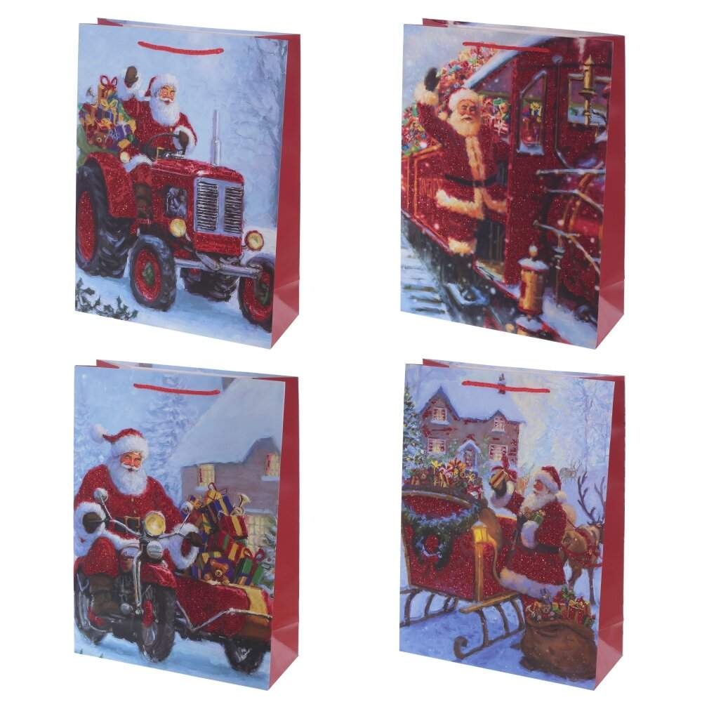 REMECO COLLECTION Пакет подарочный НГ 795514 18х8,5х23см 4в