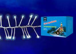 Гирлянда с/д ULD-S0600-400/DTA  White IP20  6м Фейервек Белый свет 05479