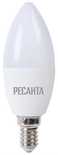 Лампа светодиод.LL-R-С37-7W-230-3K-E14 свеча,7Вт,тепл.Е14 Ресанта