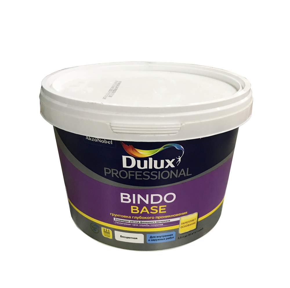 Грунт Dulux / Luxium универсал водно-дисперсионный Professional Bindo Base 2,5 л