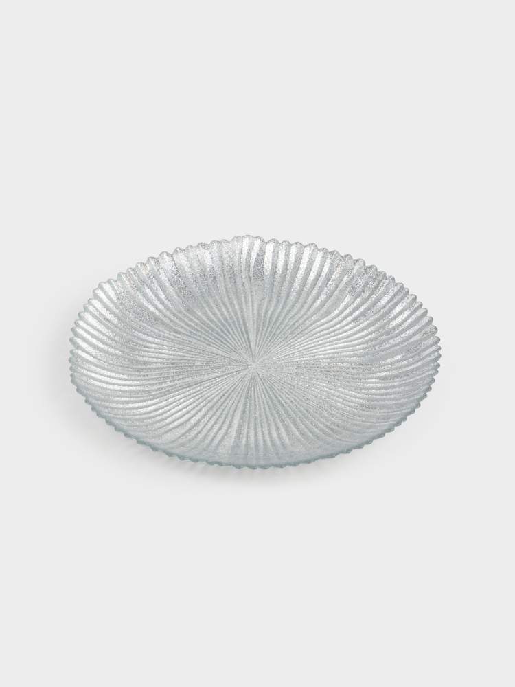 ANNA LAFARG Avila серебро Тарелка закусочная 21см стекло ANLAF-2136-1909038