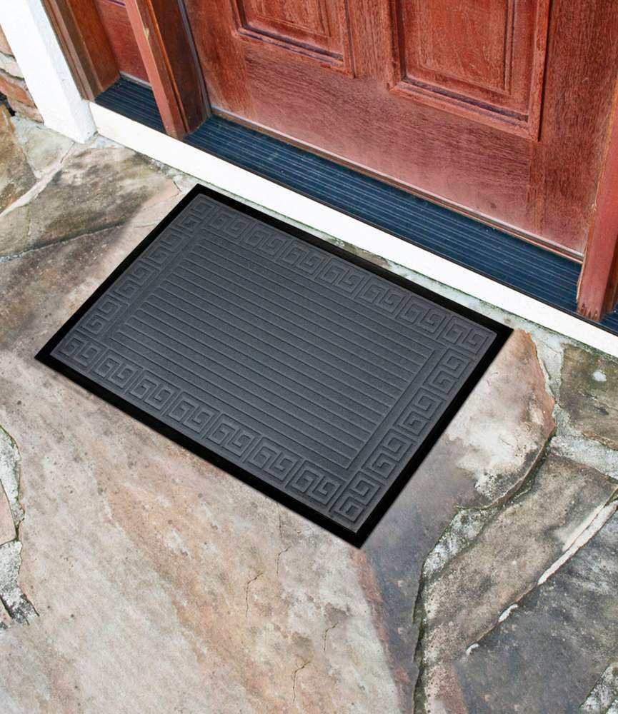 Коврик  60x90см  8922-3 Бургунь(серый) придв.влаг.