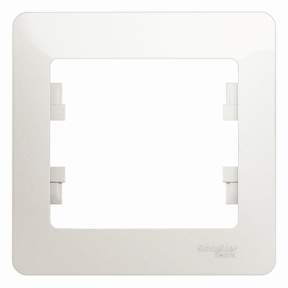 Рамка SE Glossa  Перламутр  1-м  GSL000601