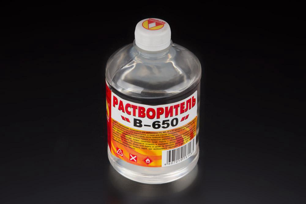 Растворитель Вершина  650  0,5л
