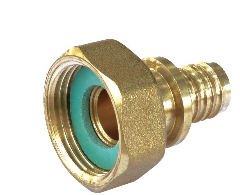 Переходник прямой с внутр.резьбой и накид.гайкой 16хG1/2 PRP08 PRADEX