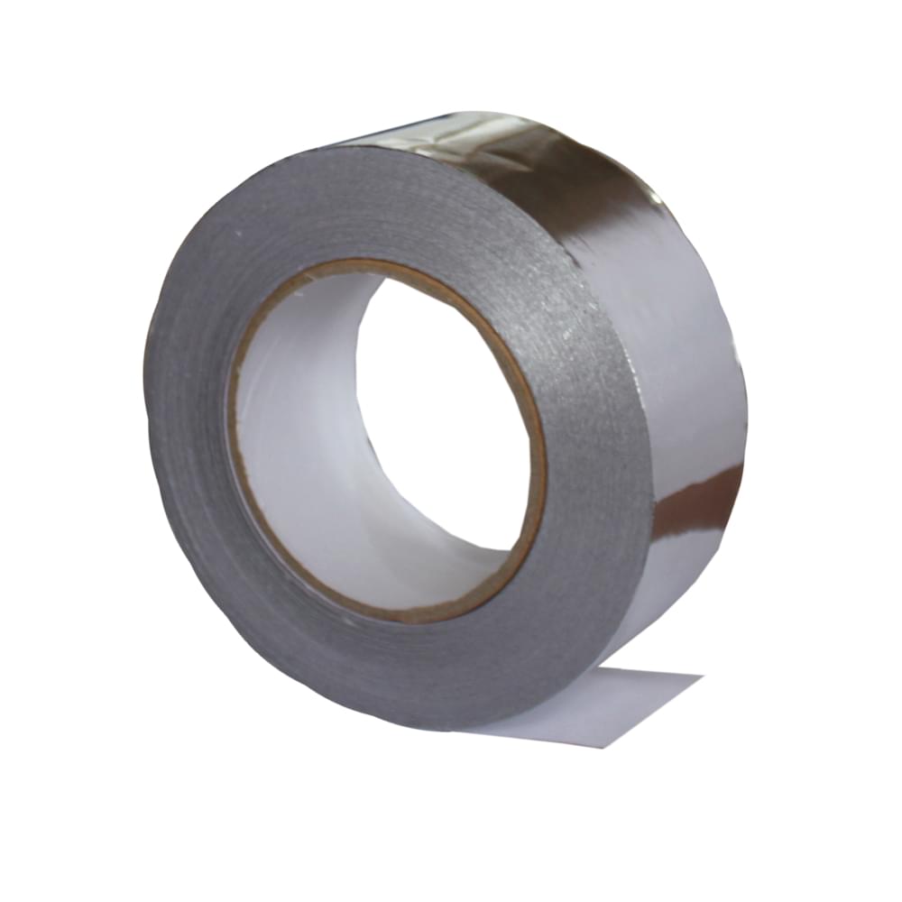 Лента ЛМ монтажная клейкая алюм. 50ммх50м  30мкм