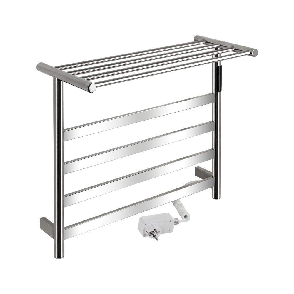 Полотенцесушитель KRAFTTE 510х573х220мм лесенка с полкой Хром 44022