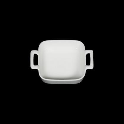 CORONE White Форма фк015 д/запекания с двумя ручками 68х68х35мм