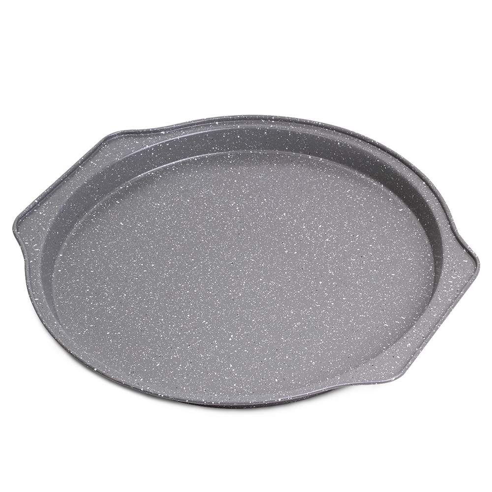 KAMILLE Форма 6015M д/запекания пиццы 33,5*2,5см углеродистая сталь