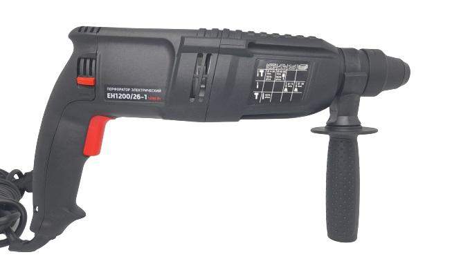 Перфоратор NUMBER ONE EH1200/26-1  SDS+ кейс 1200Вт.3,2Дж